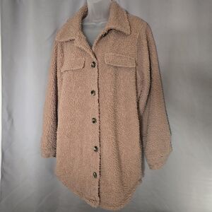 COFFEE SHOP NY Faux Sherpa Jacket